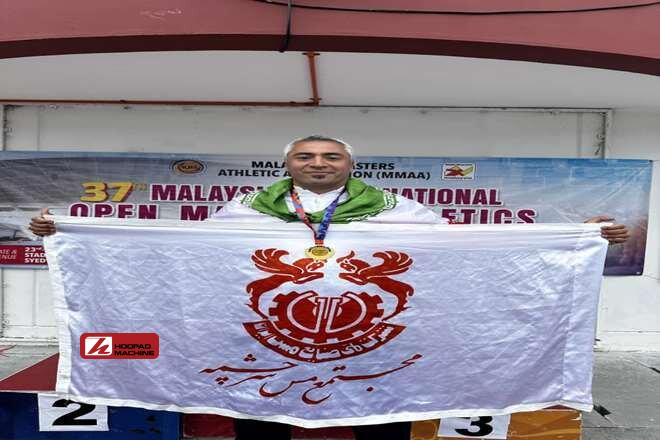 ورزشکار مجتمع مس سرچشمه قهرمان مسابقات دوومیدانی آسیا شد