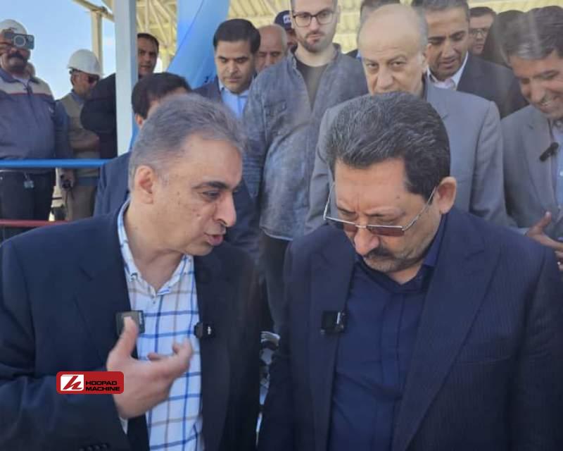 بازدید وزیر صمت از چهار پروژه‌ استراتژیک «ومعادن» در کردستان