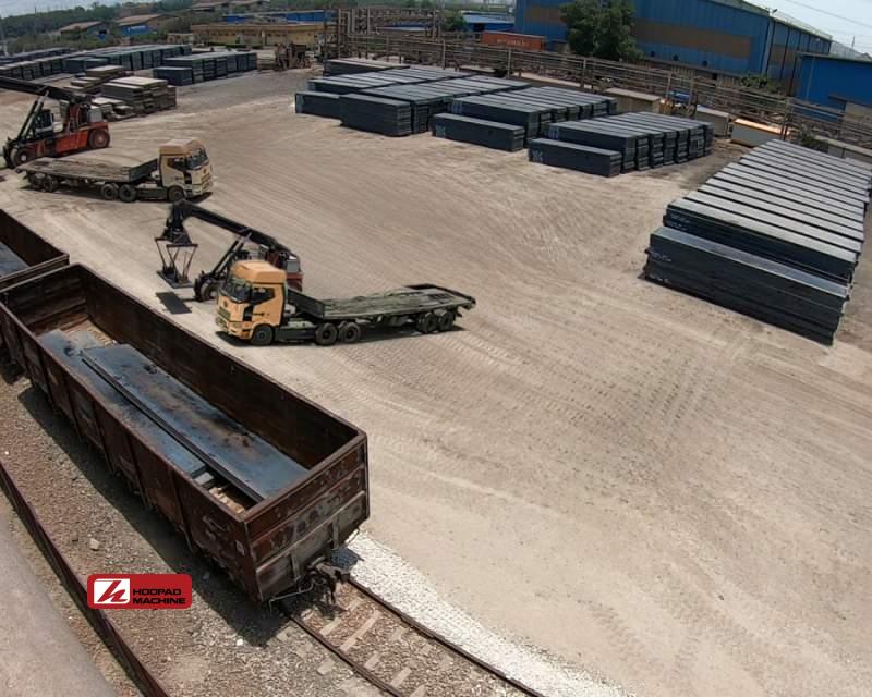 به منظور افزایش رقابت‌پذیری و کاهش هزینه‌های حمل اتفاق افتاد؛ شروعی دوباره در حمل ریلی محصولات فولاد هرمزگان