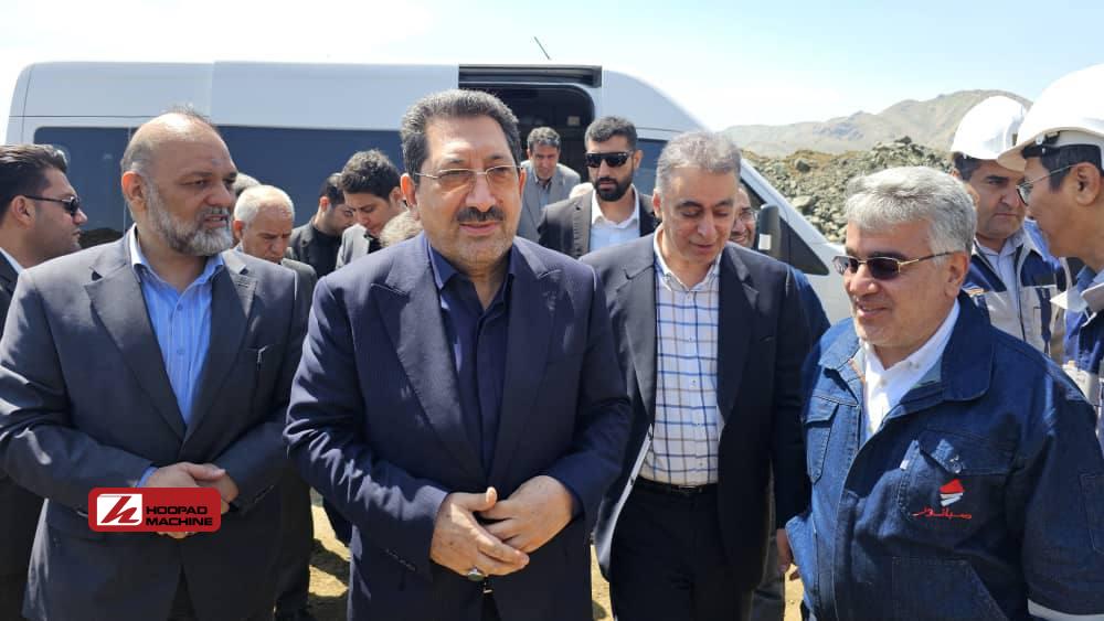 بازدید وزیر صمت از پروژه‌های صبانور در کردستان