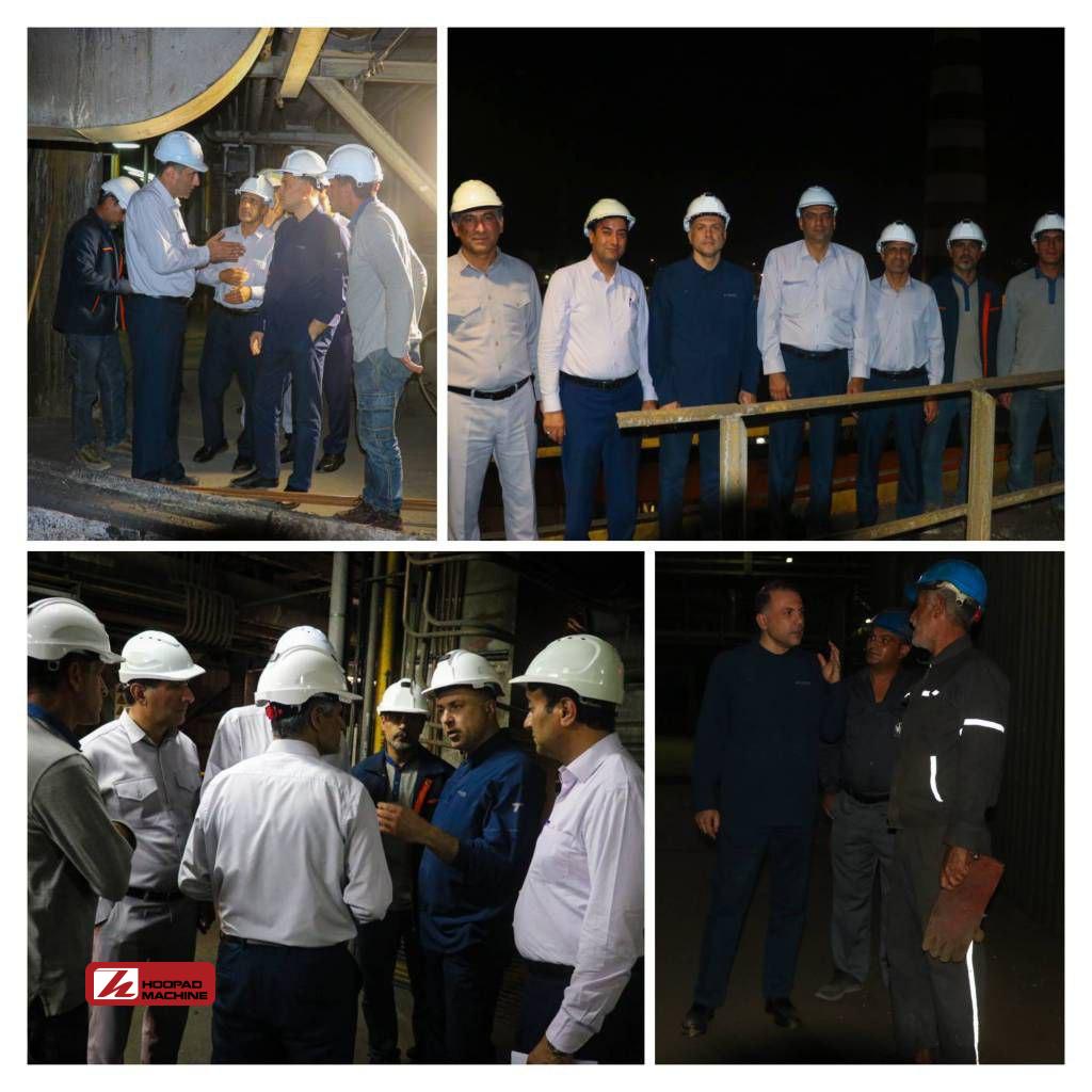  بازدید مدیرعامل شرکت ملی صنایع مس ایران از کارخانه ذوب و پالایشگاه خاتون‌آباد