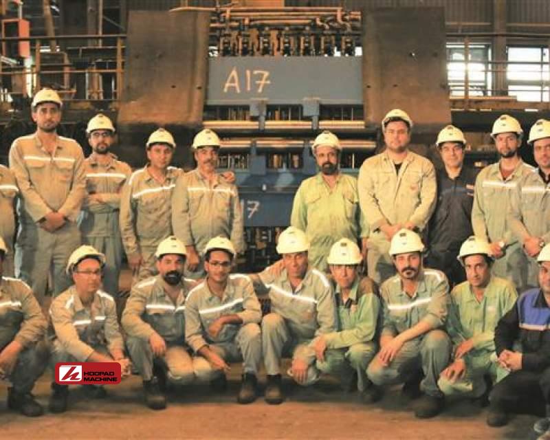 افزایش عمر بهینه سِگمِنت ماشینهای ۱ و ۲ ریختهگری شرکت فولاد و نورد سبا