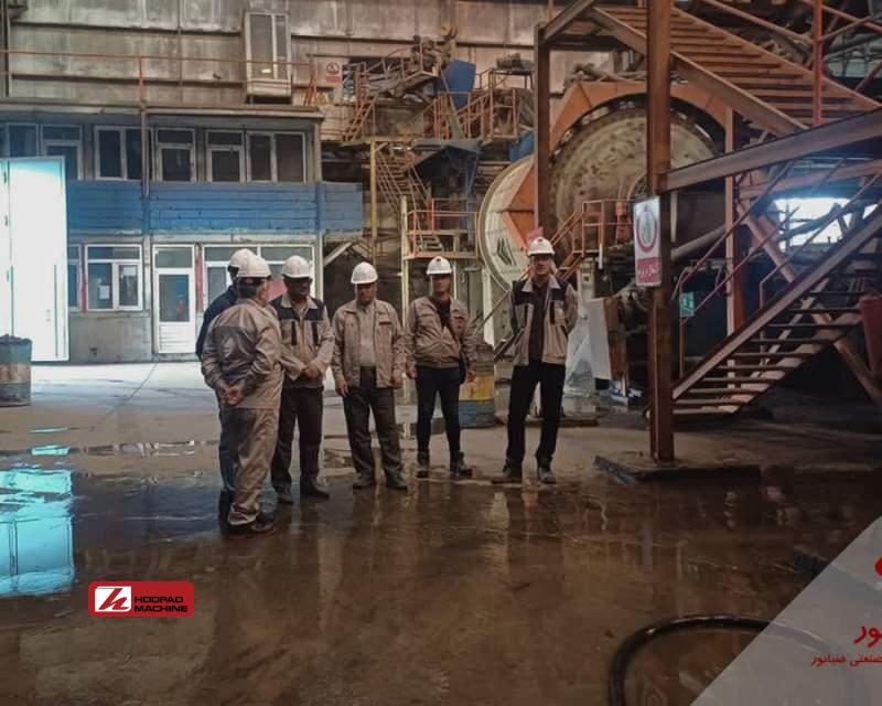 بازدید مدیرعامل صبانور از معدن شهرک
