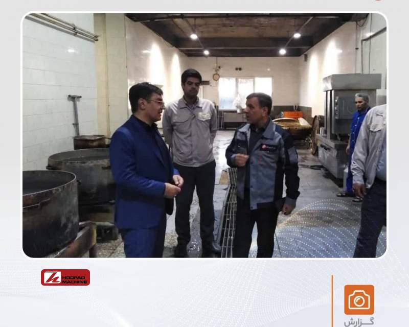 بازدید مدیرعامل و عضو هیات مدیره شرکت آلومینای ایران از بخش‌های مختلف شرکت