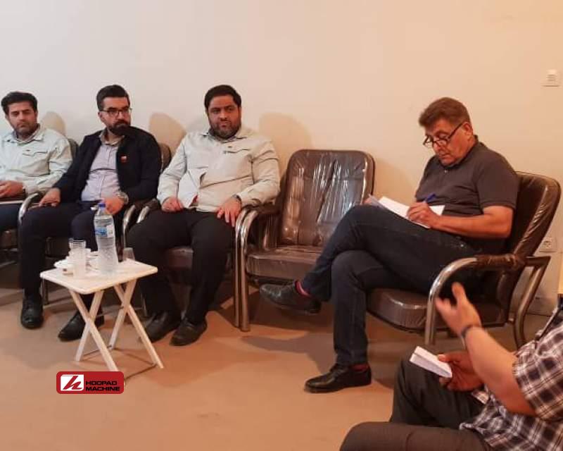 دیدار صمیمانه معاون منابع انسانی و امور اجتماعی با اعضای هیات مدیره کانون بازنشستگان شرکت فولاد خوزستان