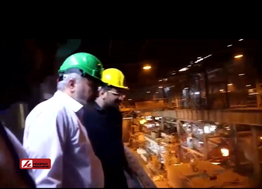 بازدید مدیرعامل «فولاژ» از خطوط تولید در ایام عزاداری حسینی