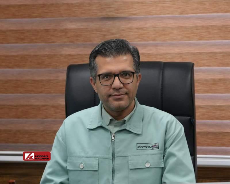 احسان رسولی به معاونت تکنولوژی فولاد هرمزگان منصوب شد