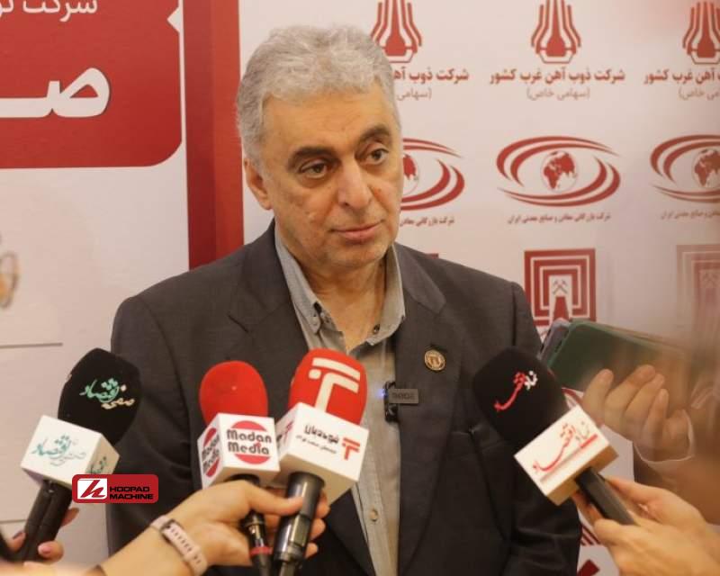 سعدمحمدی: انجام ۷۶ میلیون تن عملیات معدنی در معدن جانجا